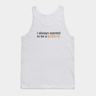 Character class: Warrior (White) Tank Top